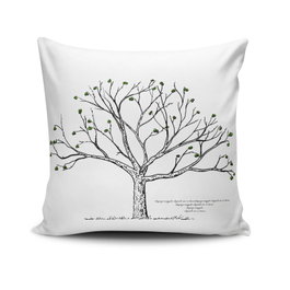 Aberto Design Cojín NKRLNT-269 Multicolor 43 x 43 cm